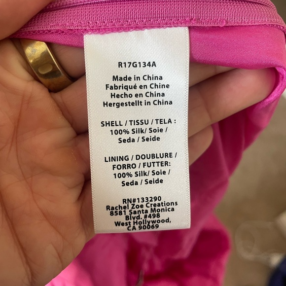 Rachel Zoe Silk Pink Maxi Dress - Picture 5 of 5